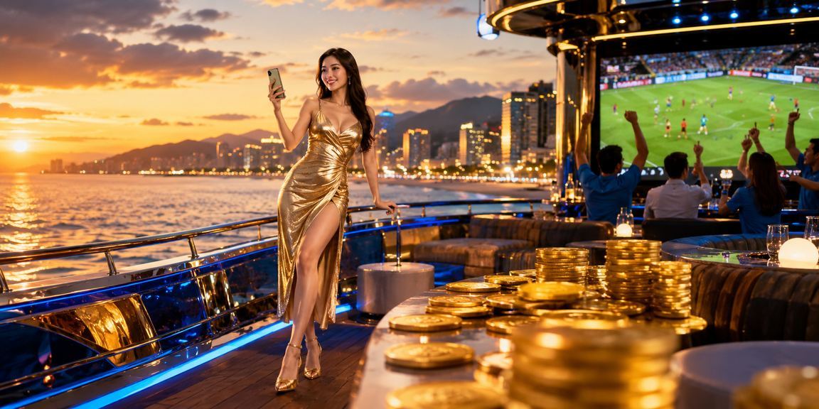 Người dùng tại Đà Nẵng đọc điều khoản dịch vụ casino trực tuyến trên điện thoại bên ly cà phê