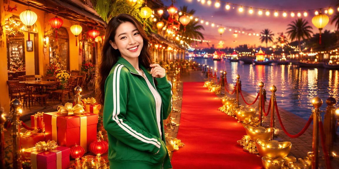 Khách du lịch tại Hội An thưởng thức cà phê và tham gia xổ số online trên điện thoại